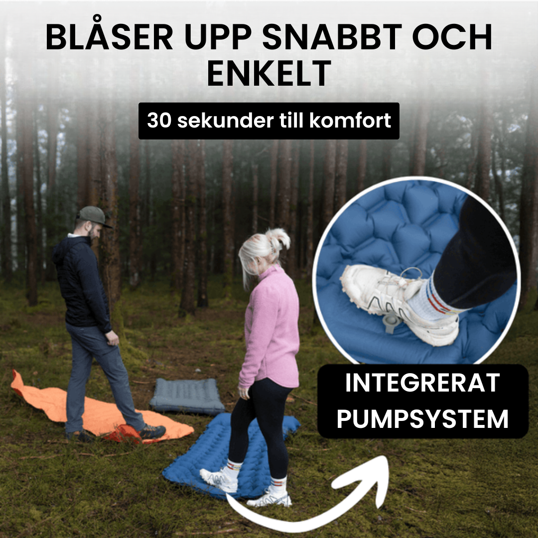 Ultralätt och kompakt liggunderlag